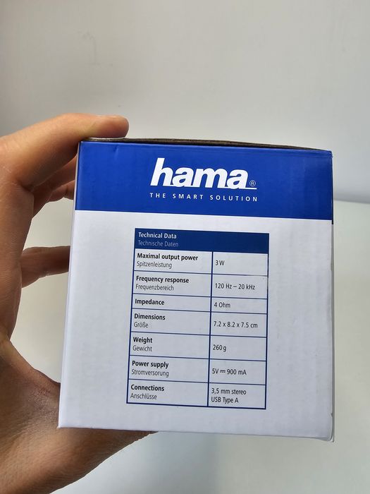 Boxe Hama - cu USB