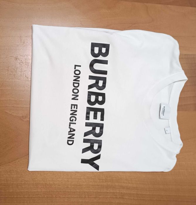 BurberryCotton Logo Printing Classic Short Sleeve