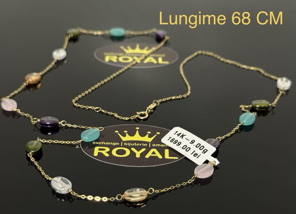 Bijuteria ROYAL : Lant AUR 14K NOU / 9 GR