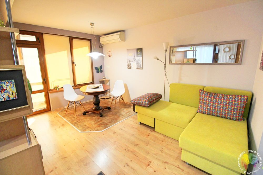 Дава се под наем Двустаен апартамент в Бургас, Лазур - 50 кв.м за 357 € - Снимка #2