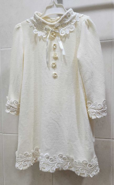 платье , цвет айвори для девочки