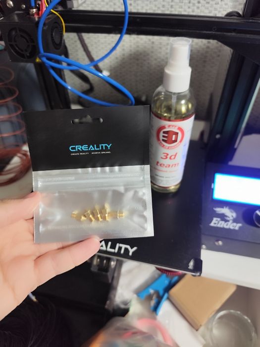 3d принтер Creality ender 3 со всем что нужно для начала