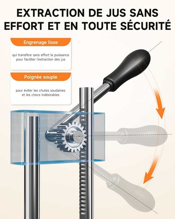 Ръчна цитрус преса за нар,портокал,грейпфрут