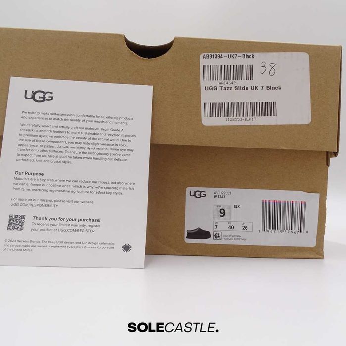 UGG TAZZ Slipper 'Black'