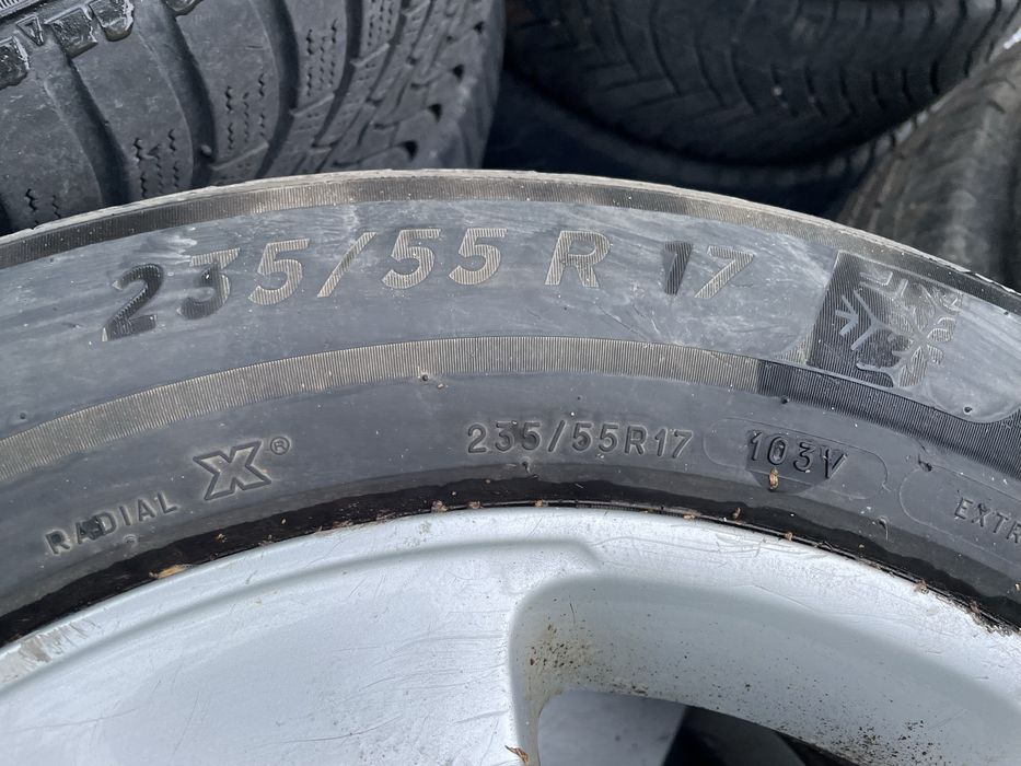 Jante cu cauciuc Mercedes s class 17