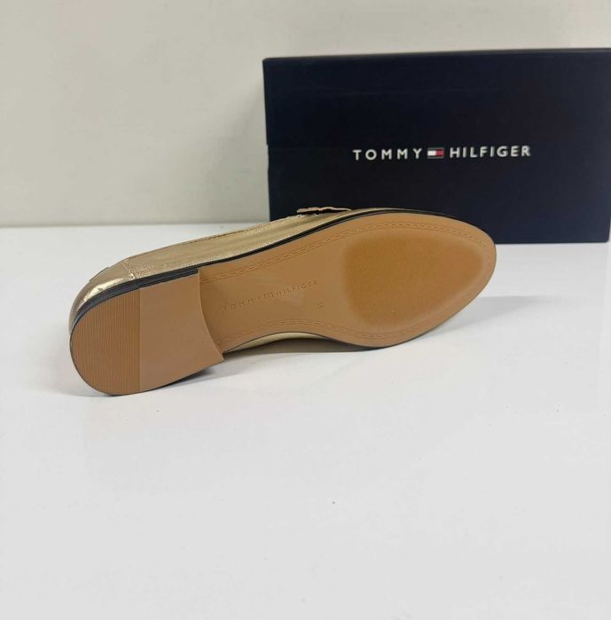 Tommy Hilfiger Essential Golden Loafers