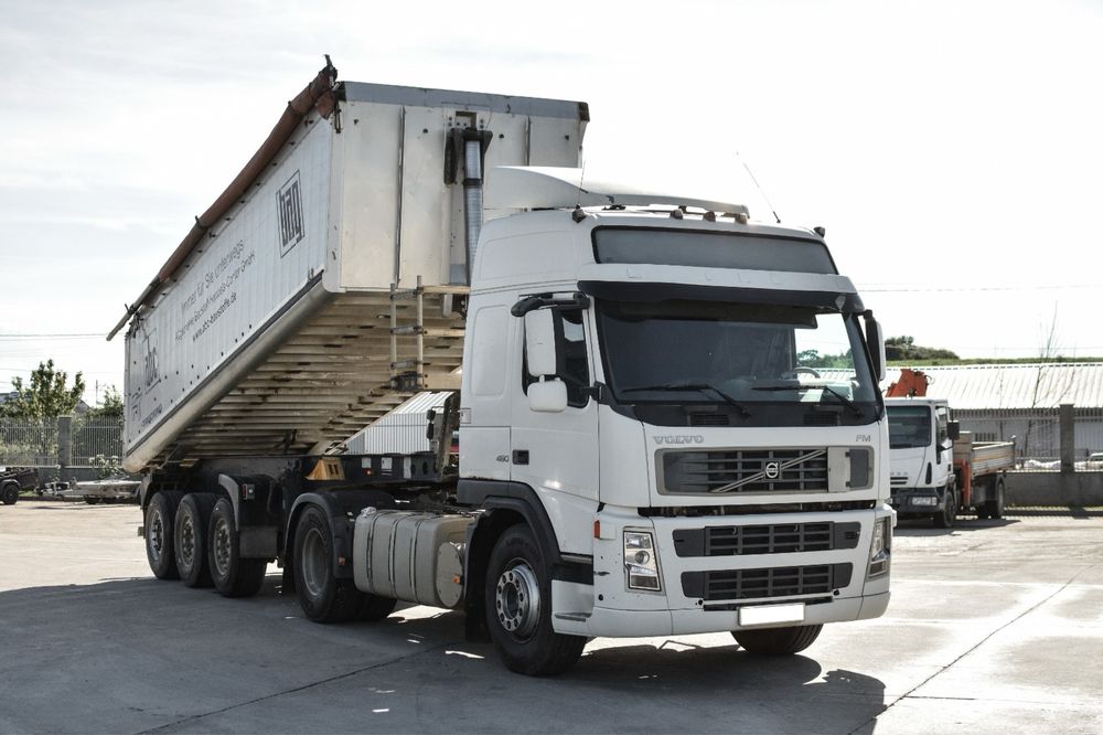 Volvo FM480 + semiremorca Schmitz basculabila