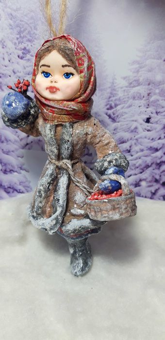 Ватные игрушки "Дары зимнего леса"