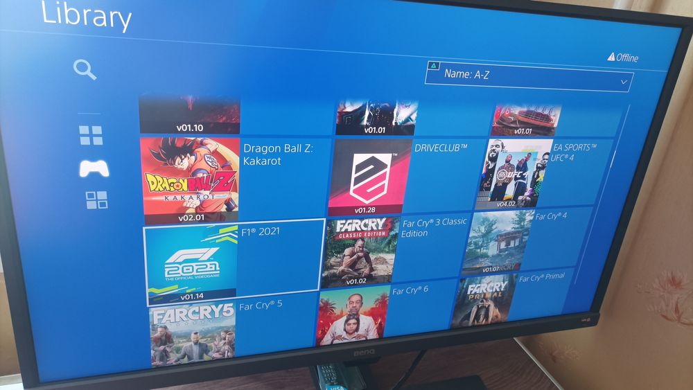 Playstation 4 pro 9.00 с 5tb външен хард диск с над 140 ААА игри