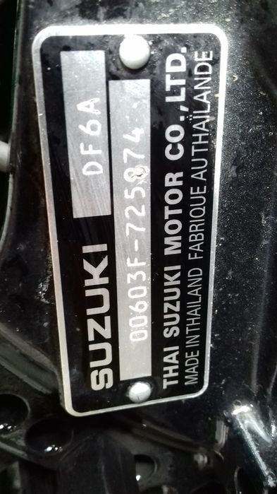 Motor barca Suzuki DF 6