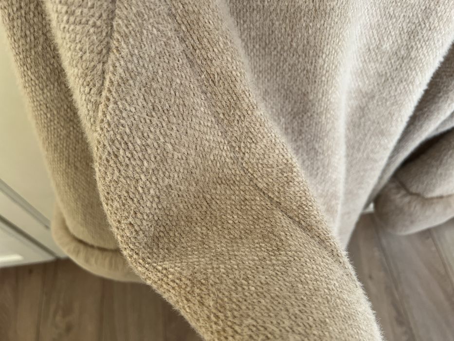 Палто в бежаво- Размер Onsize