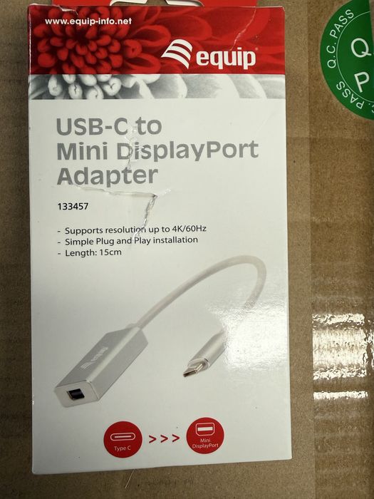Адаптер Equip USB-C към Mini