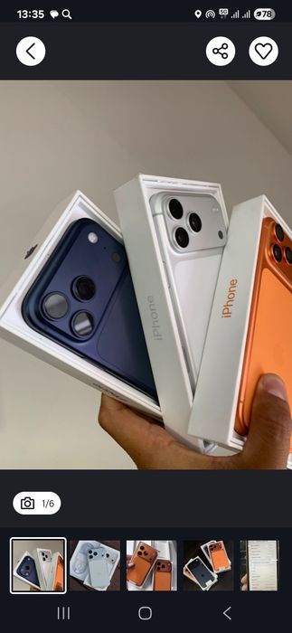 iPhone XR 17 Pro 256ГБ Новые оргинал