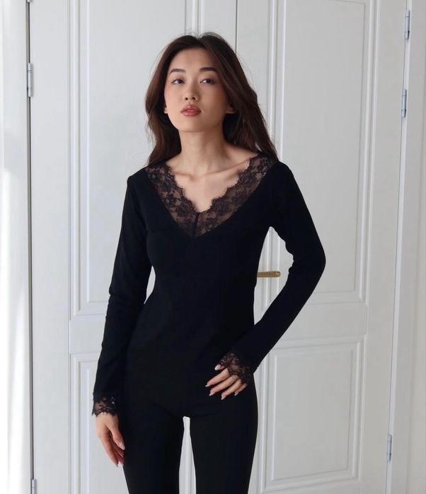 Кофты с кружевами