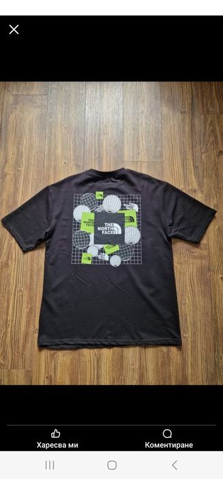 Страхотна мъжка тениска THE NF , NAPAPIJRI  размер S M L XL 2XL