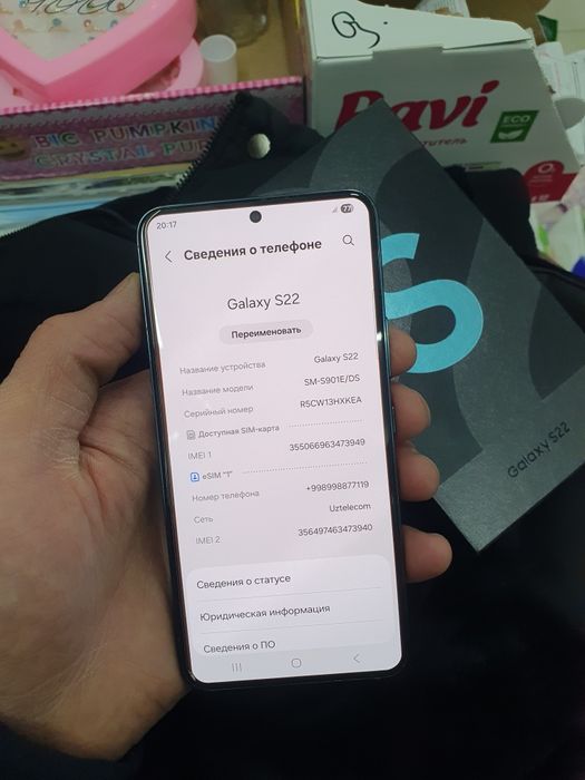 Galaxy S22 5G Veitnam xolati 5+