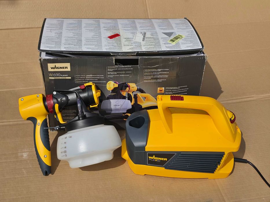 Pistol de vopsit/zugravit WAGNER W690 FLEXiO, 630W, 1800ml, 400ml/min