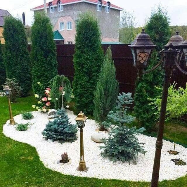 Sadovnik Gul gazon lanshaf dizzayin qilish archa kesish