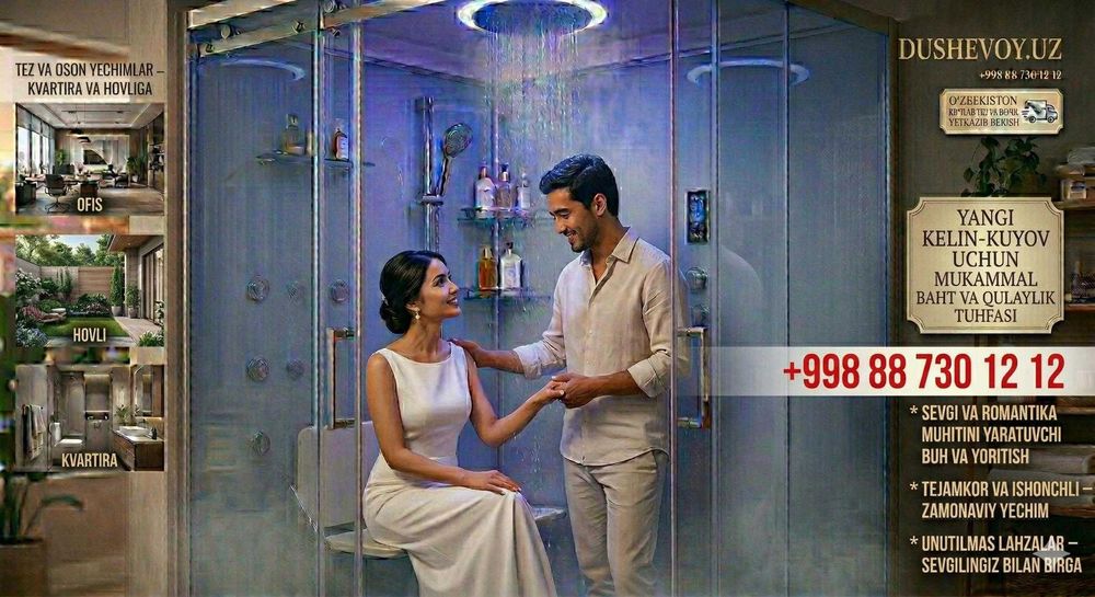 Dush Kabina G'azalkent Dushevoy Kabina Душевая Кабина Газалкент 2 часа