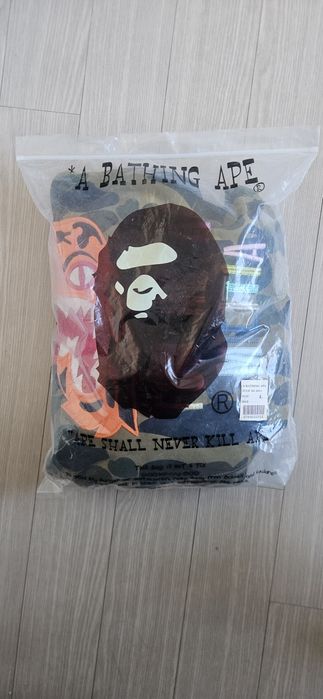 Bape tiger L размер кофта новая
