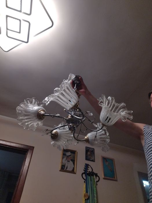 Люстра 5-рожковая