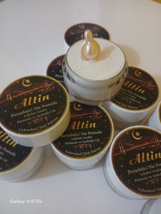 Крем помада Алтьн избелваща премахва папки петна  белези с капсула