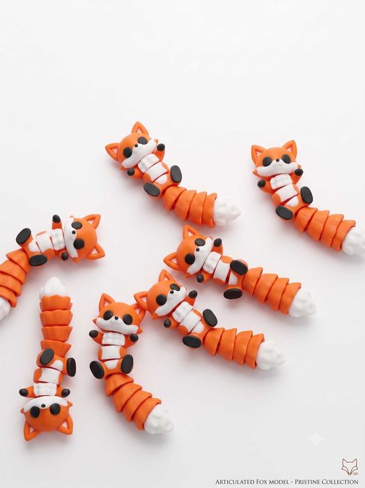 Ключодържател гъвкава лисица / Flexy Keychain fox
