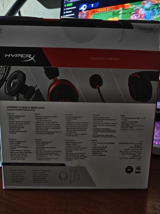 Наушники HyperX Cloud II Wireless