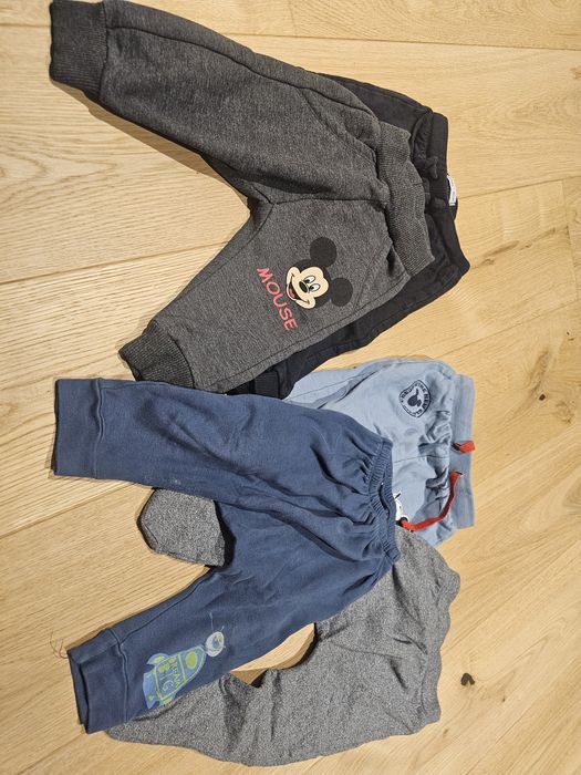 Лот 5 бодита с дълъг ръкав, панталони и блузи H&M и Lupilu 74-80см 10-12м