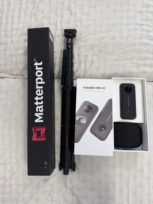 Insta360 ONE X2 folosit doar in interior.