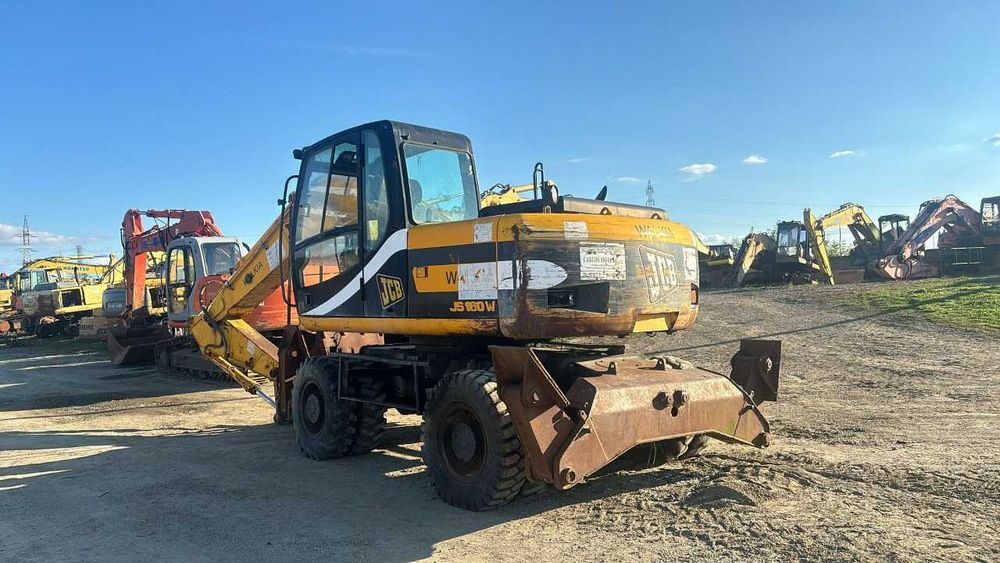 Dezmembrez excavator pe roti JCB JS 160 W - piese de schimb JCB