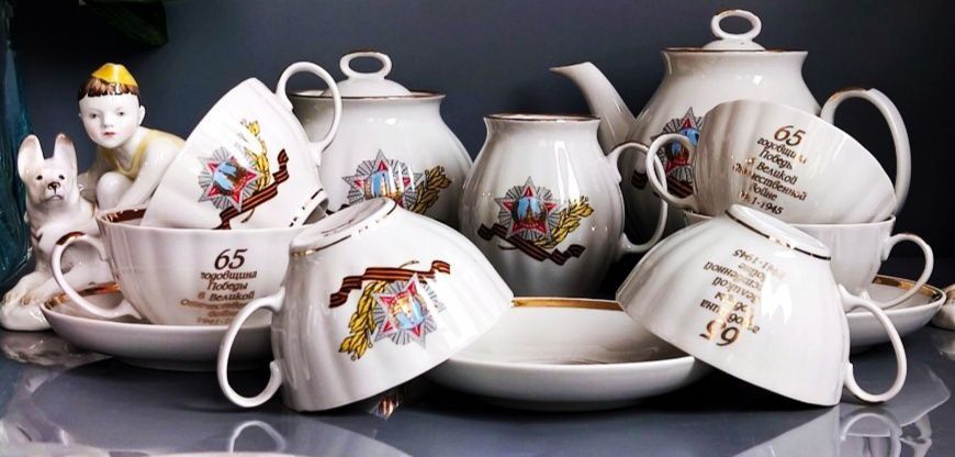 Красивые чайные сервизы, Дулево