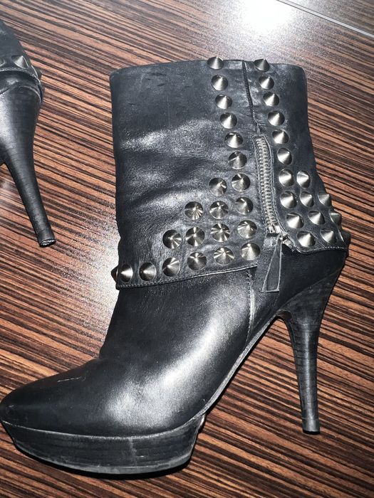 Сапоги Nine West осенние, с шипами 38 размер