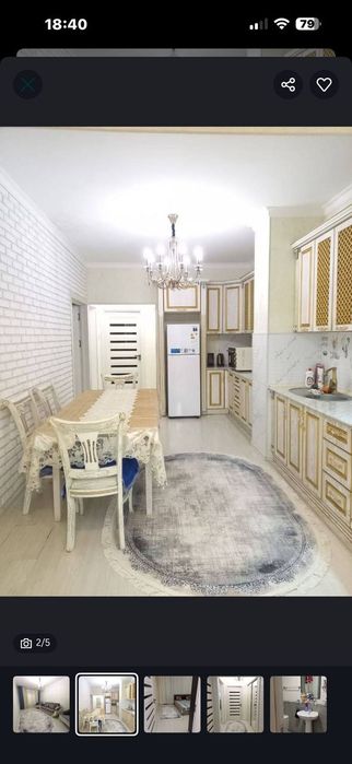 Срочно сотилади Сергели 6. 2/1/9 евро ремонт нарсалари колади мактаб б