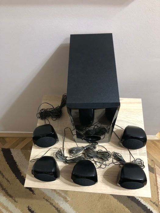 Boxe pasive 5+1 LG 5 Sateliti si 1 Subwoofer