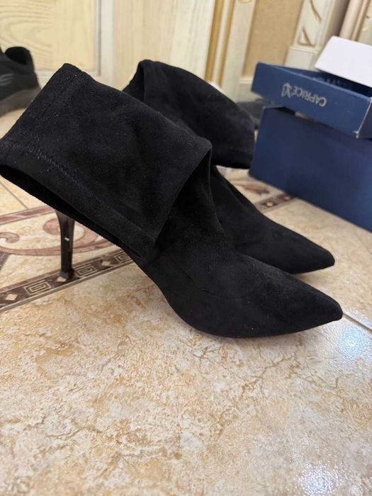 Женские ботинки кожа