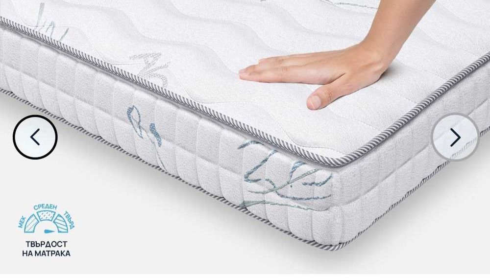 Матрак Aloe Wellness 160x200 см + ПОДАРЪК 2 възглавници