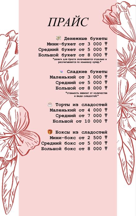 подарочные букеты