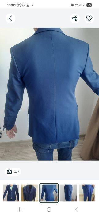 Costum barbat,Zara,marimea S