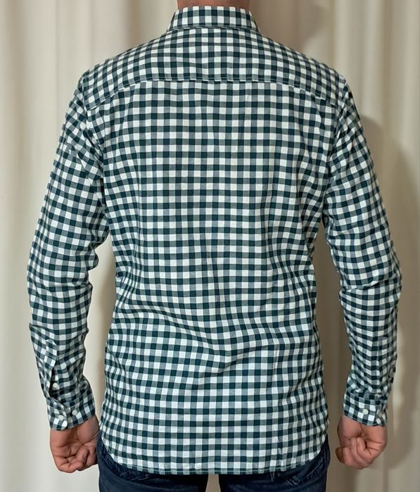 Мъжка риза каре Jack & Jones Premium Slim Fit, размер - L.