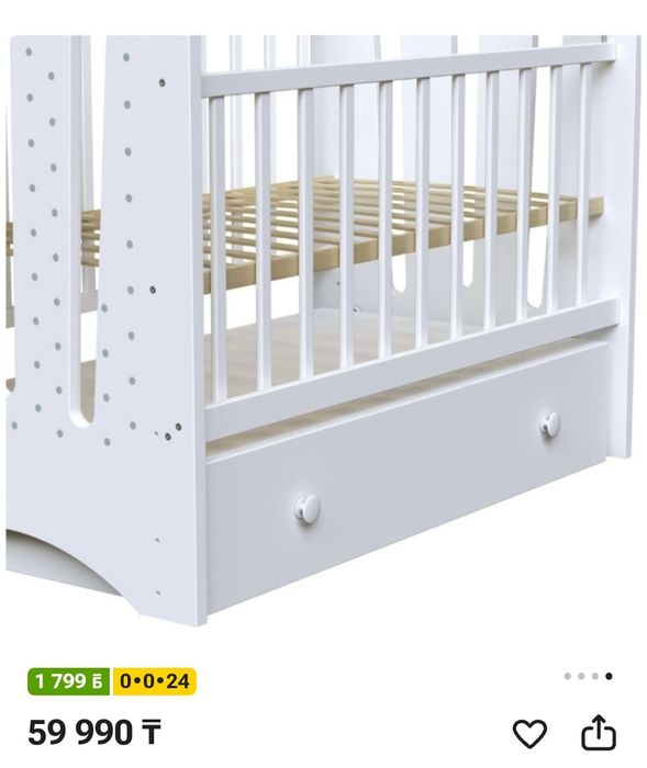 Продам детскую кровать