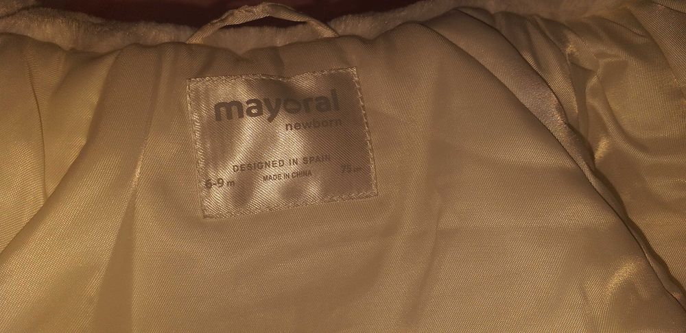 Haină bebeluș 6 - 9 luni