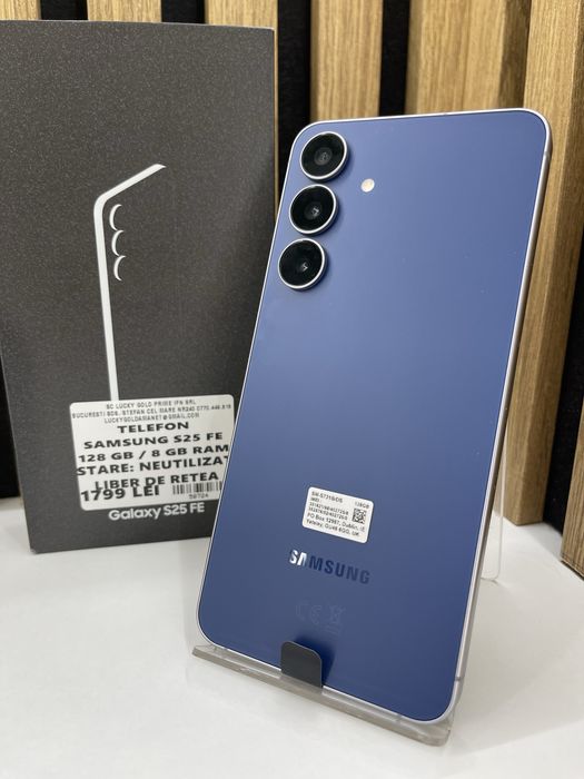 Samsung S25 FE Neutilizat 128Gb 8Gb ram Garantie / Factura #58724