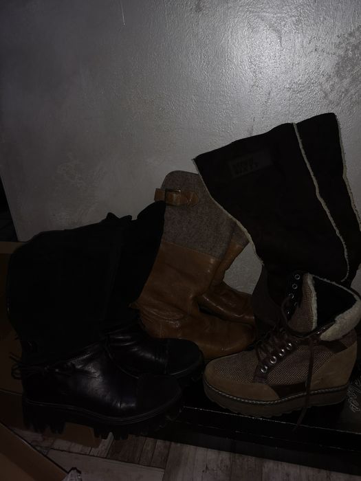 Боти ботуши естествена кожа Daris