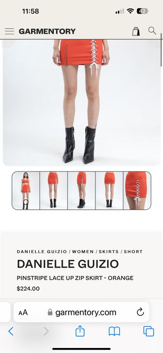 Къса пола “Danielle Guizio”