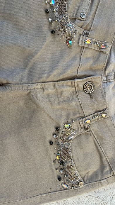 Луксозен панталон с камъни