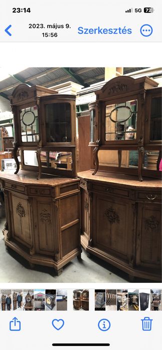 Vitrine vechi de colecție