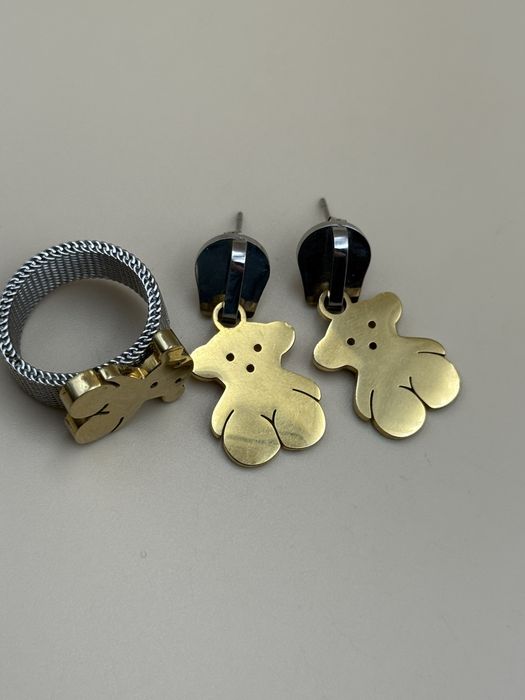 Set cercei inel Tous