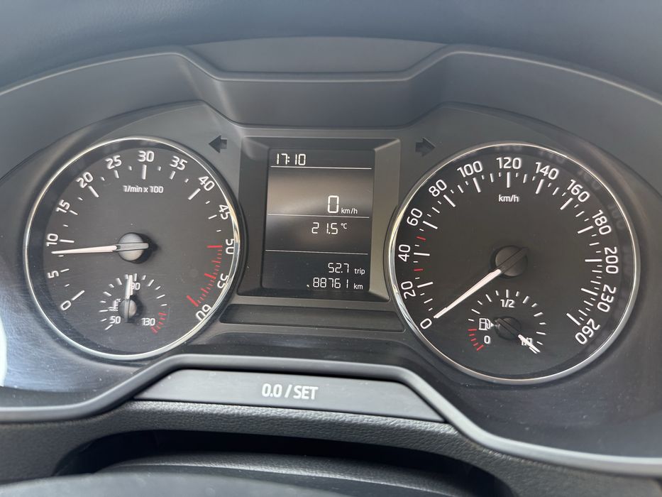 Skoda Octavia, 16 TDI, 2015, 89000 km reali, culoare albastră