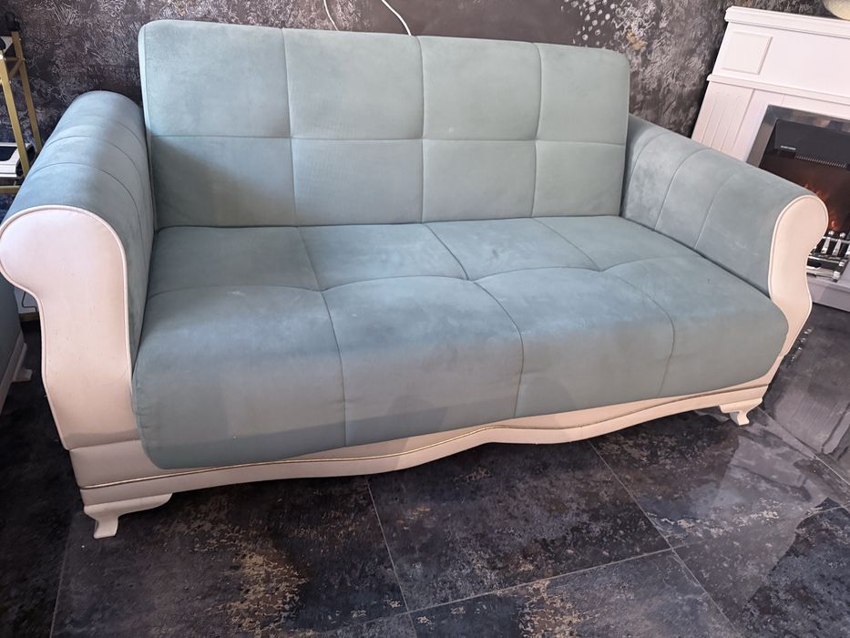 vand canapea 2 locuri Bellona, extensibila cu lada, 140 cm/120 cm